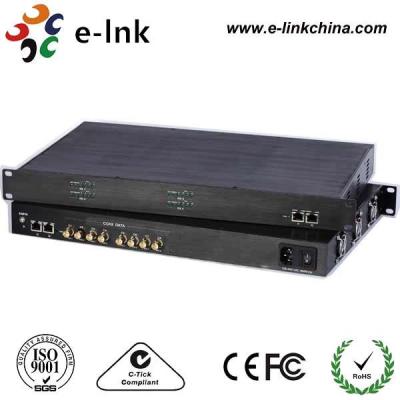 China Ethernet de Actiontec de 8 puertos sobre el convertidor coaxil del equipo del adaptador para la vigilancia del IP sobre el cable coaxial en venta