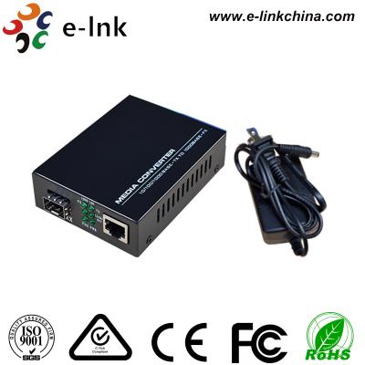 China 10 / 100M Fiber Ethernet Media Converter , Ethernet To SFP Fiber Media Converter for sale