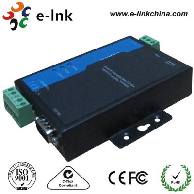 China RTS / CTS Flow Control Serial To Fiber Optic Media Converter , 10 / 100M Serial To Rj45 Converter for sale