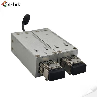 China 3G HD SD-SDI Fiber Optic Extender SMB Connector Simplex LC 20KM for sale