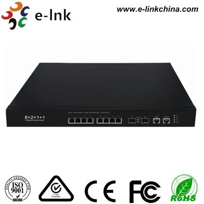 China L2 Managed Ethernet POE Switch 8-Port 1G / 10G Base-T +  2 Port 10G SFP+ for sale