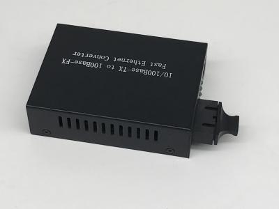 Chine Un Rj45 convertisseur de médias d'Ethernet de fibre du port 10/100M, double fibre de convertisseur à plusieurs modes de fonctionnement de médias à vendre