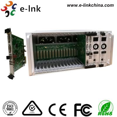 China 5U 16 Slot Rack Mount Card DVI Video To Fiber Converter 4K With Two - Year Warranty for sale