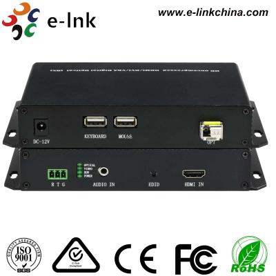 China 1.3b Hdmi Fiber Optic Cable Extender HDCP 1080P Video External Audio 300MHz Pixel Band Width for sale