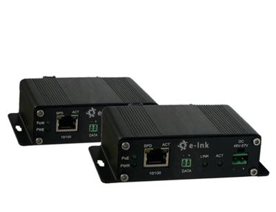 China Industrial Passive Poe Injector 10 /100 Base -T Ethernet Over Shielded Twisted Pair Extender for sale