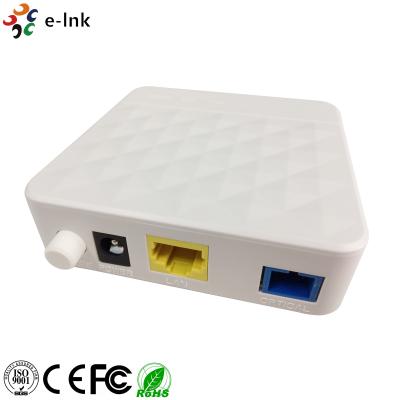 China Single Port Ethernet Fiber Media Converter Gigabit LAN EPON ONU SC/UPC Connector for sale