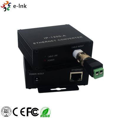 China Ethernet del transmisor-receptor de 2 alambres sobre el convertidor coaxil con distancia de transmisión del 1200m en venta