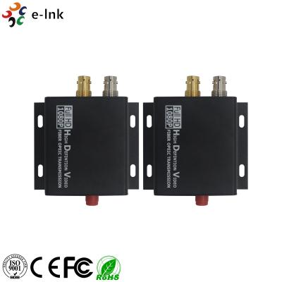 China Mini HD-SDI Fiber Converter Extender RS422 Loop Out Single Mode Fiber FC Connector for sale