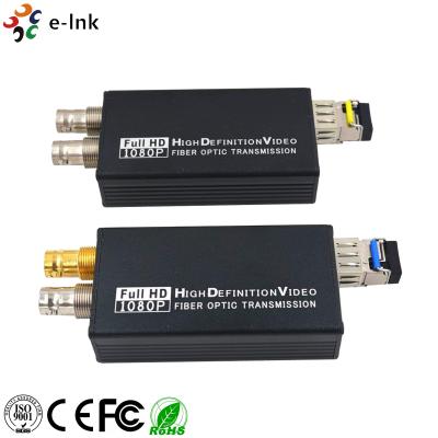 China Mini tipo 3G-SDI ao conversor da fibra ótica, conversor video completo 1080P da fibra de HD Sdi à venda