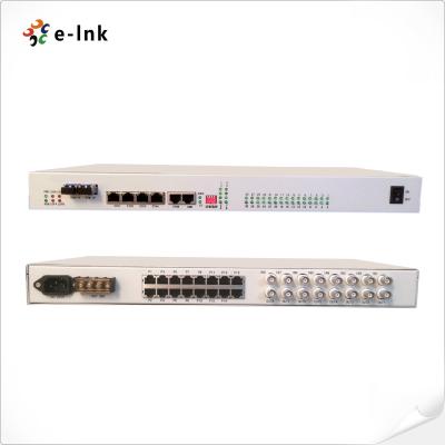 China HDB3 linha Multiplexer 25HZ da fibra do ASAO do conversor STM-1 dos meios dos ethernet da fibra do código à venda