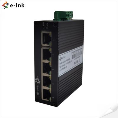 China Unmanaged 10/100/1000BASE-T 5W 24VDC Ethernet Poe Switch for sale