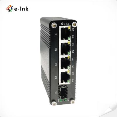 China Solar Powered Mini Industrial Gigabit Poe Switch for sale