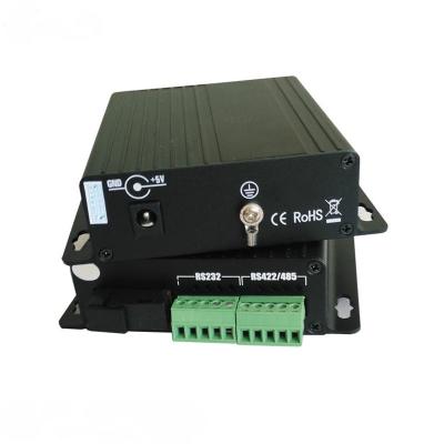 China Industrial Serial To Fiber Optic Media Converter Multimode 110 x 104 x 28 mm for sale