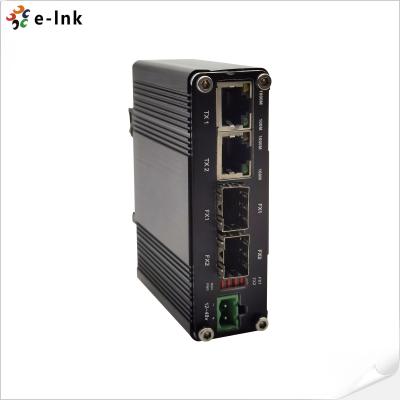 China 24W 1A 24VDC Industrial Optical Switch DIN Rail Type Hardened Grade for sale