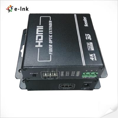 China 10.2Gbps HDMI To Fiber Converter HDMI 1.4 HDCP 1.2 With EDID 60KM for sale