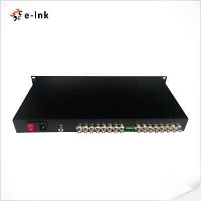 China 8 Channel 3G SDI To Optical Converter Reverse RS485 Data Protocols 20km for sale