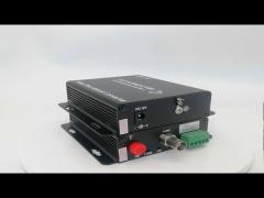 Video Coaxial Cable AHD Fiber Converter 4 in 1 HD-AHD/HD-CVI/HD-TVI/CVBS