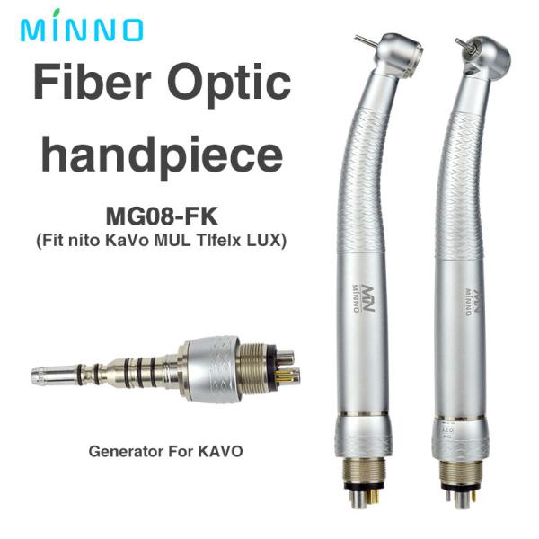 Quality 380000rpm Fiber Optic High Speed Handpiece LED Handpiece With Generator for sale