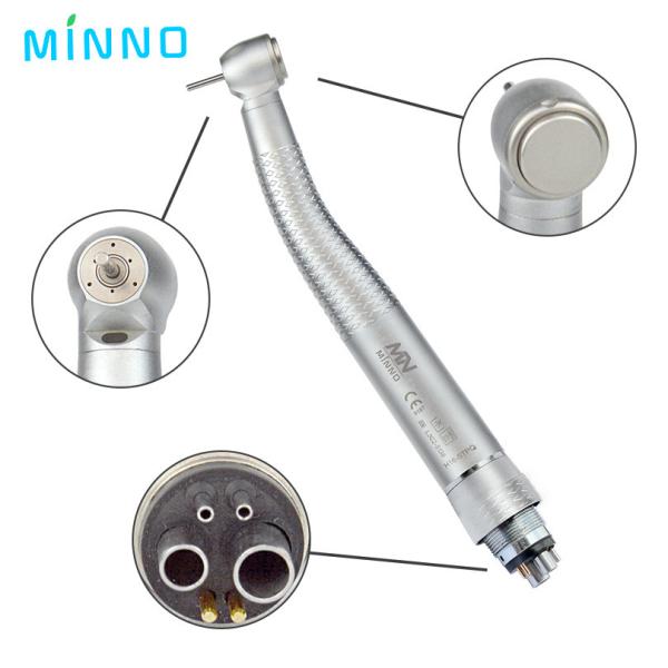 Quality Quick Coupling Fiber Optic Handpiece 4 Air LED High Speed Handpiece for sale