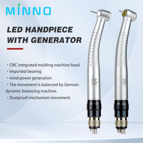 Quality CE Dental High Speed Handpiece 25000RPM Push Type Handpiece for sale