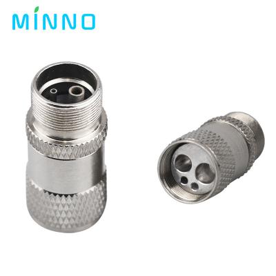 China 4 agujeros 2 agujeros conector de piezas de mano accesorios dentales de acero inoxidable en venta