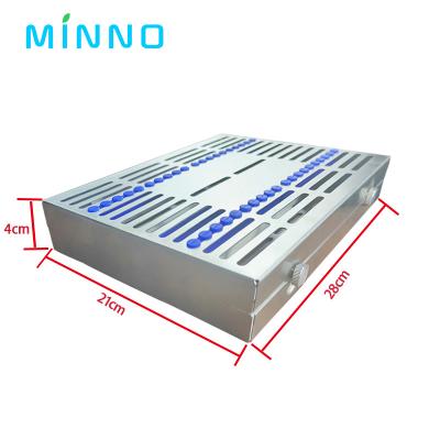China Dental Autoclavable Surgical Sterilization Box Stainless steel for sale