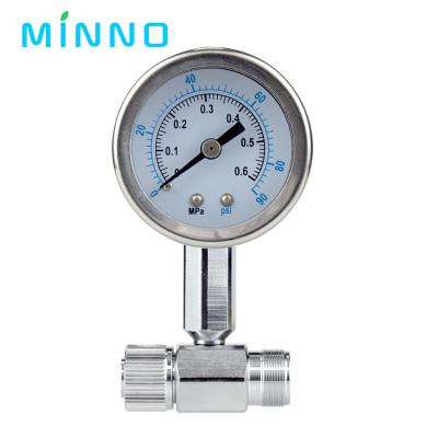China Dental turbine Manometer For High And Low Speed Handpiece Pressure Gauge Test Air Pressure en venta