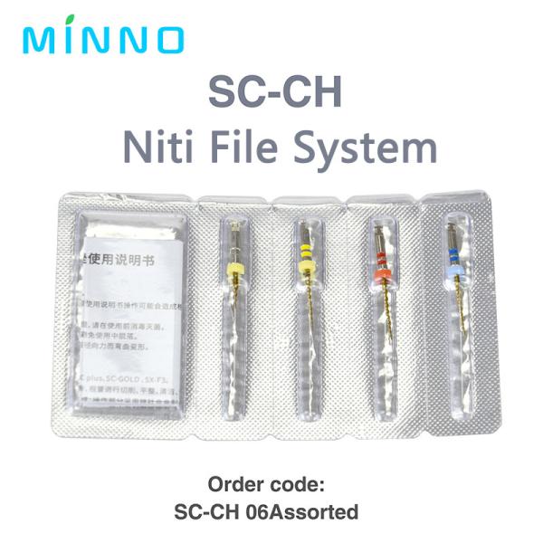 Quality Dental Niti File System For Children Nickel-titanium Heat Activated Cleaning for sale