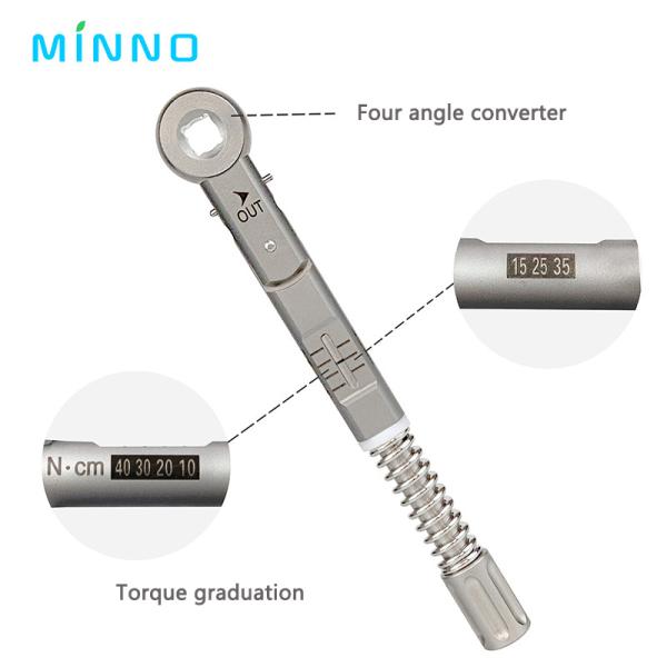 Quality Dental Implant Torque Wrench Ratchet Screwdriver Universal Prosthetic Kit Screw for sale