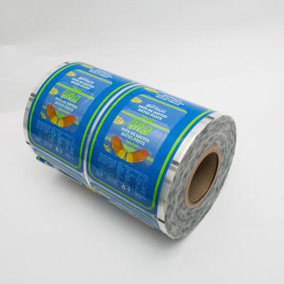 China PET PE Lidding 340mm Evoh Food Packaging Film Printed Colors For Plastic Tray Lock Seal for sale