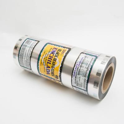 China Custom Printing Oem Plastic Packaging Film Roll Stock Laminated Foil Food Grade for sale