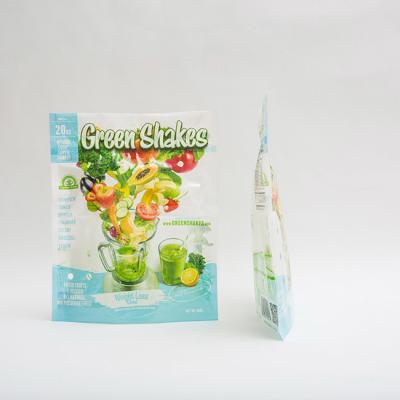 Chine Food Grade Organic Fruit And Vegetable Packaging Bag Pe Flat Mouth Packaging Bag à vendre
