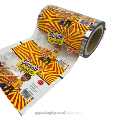 China Gravure Printing Food Packaging Plastic Roll Film Metallized Foil Laminated Aluminum zu verkaufen