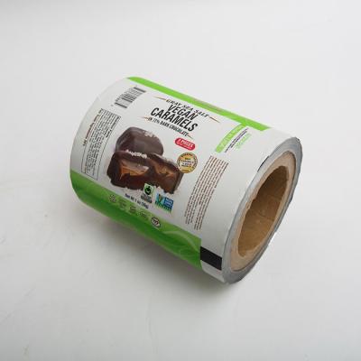 China 250mm 1.8oz PE Food Wrap Plastic Printed Laminated Packaging Film Roll for sale