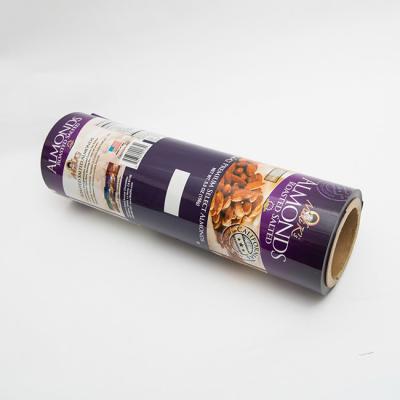 China 5.5oz Almond Composite Films For Food Packaging Plastic Shrink Wrap Roll for sale