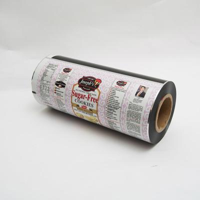 China empacotamento flexível Multilayer conservado em estoque do filme BOPP18 do empacotamento de alimento do rolo de 380mm à venda