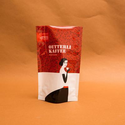 China el café de 500g 1000g se levanta los bolsos de café plásticos de las bolsas PA15 para las habas del café molido en venta