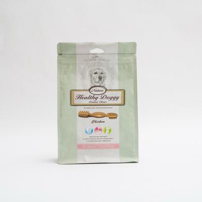 Китай Doggy сумки корма для домашних животных 17.77OZ 75mm упаковывая зубоврачебный жует плоский нижний мешок с молнией продается