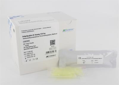 China Interleukin-6 Poct Diagnostic Test Kits , 200ul Whole Blood Rapid Test Card for sale