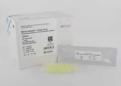 China Single Pack Home Rapid Chlamydia Test , 0.5mg/L-100.0mg/L SAA Swab Rapid Test Card for sale