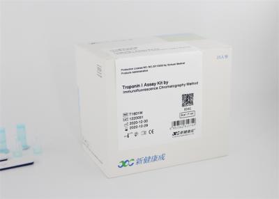 China POCT Blood Cardiac Marker Test Kit 40ng / ML CE Immunofluorescence Analyzer for sale