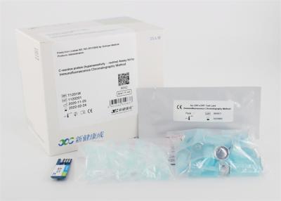 China C-Reactive Protein Rapid Blood Test 4Mins 50pcs Medical Diagnostic Test Kit for sale