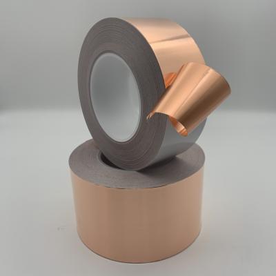 China EMI Shielding High Temperature Self Adhesive Copper Tape for sale