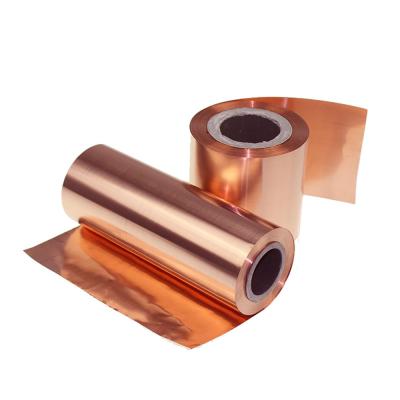 China 0.42mm Thickness Shielding ED Pure Copper Sheet Roll for sale