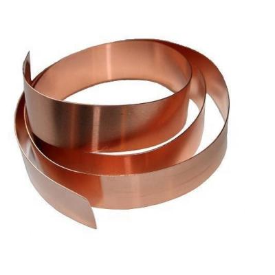 China Single Side Red Thickness 12um Copper Foil Rolls for sale