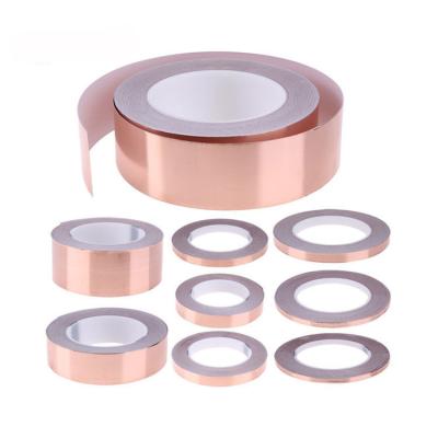 China Heat Insulation Acrylic Double Sided Copper Foil Tape for sale