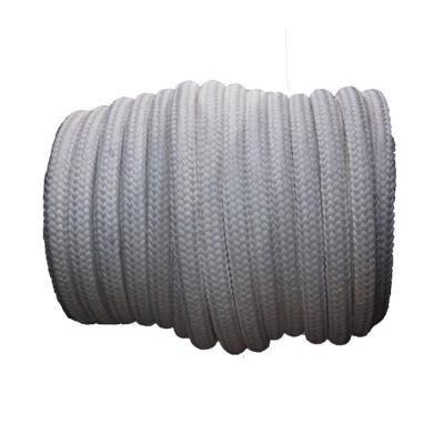 China Polyester Core Mooring Line Rope Double Braided 72mm X 220m Corrosion Resistance for sale