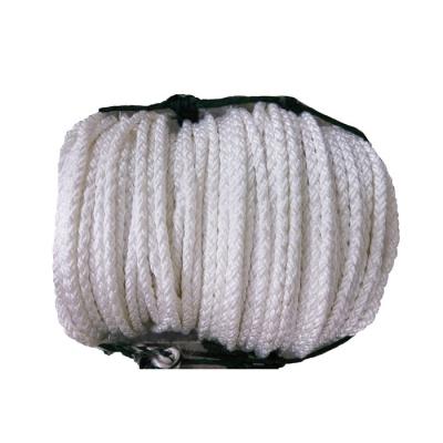 China Fibra multi 24m m el x 1000m del muelle del remolque del amarre de la poliamida de nylon blanca de la cuerda en venta