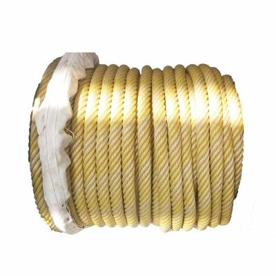 Chine Corde simple de haussière d'amarrage, résistance en nylon colorée multi d'alcali de corde à vendre