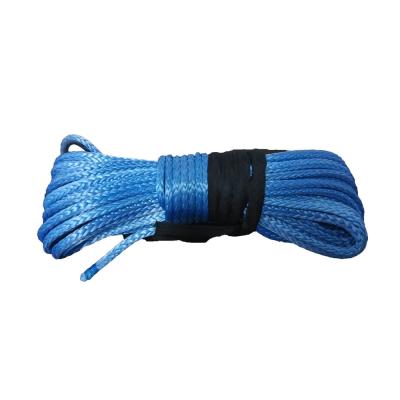 China 4WD 4x4 UTV ATV Synthetic Winch Rope UHMWPE 10mm x 30m China Factory Direct Sell for sale